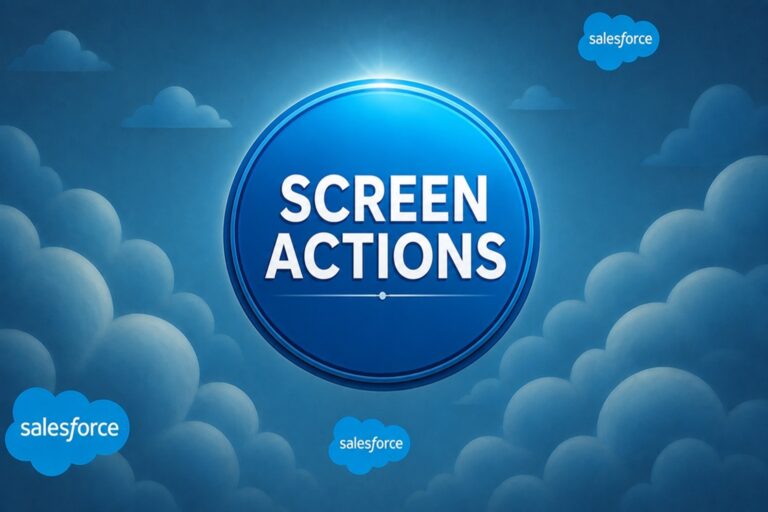 Screen Actions